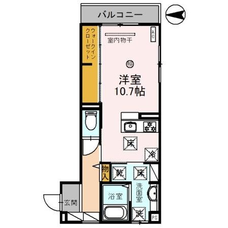 D-ROOM杉ノ馬場の物件間取画像